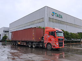 φ800肥料轉筒烘干機發往英國